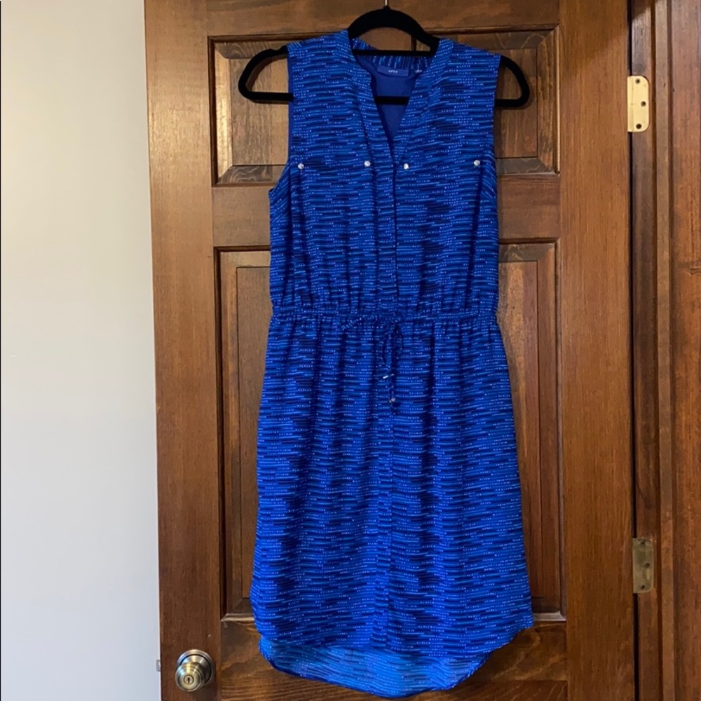 Blue dress